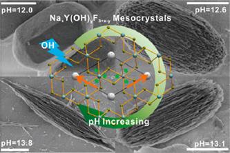 形貌与化学组分可调的单分散NaxY(OH)yF3+x-y介晶研究